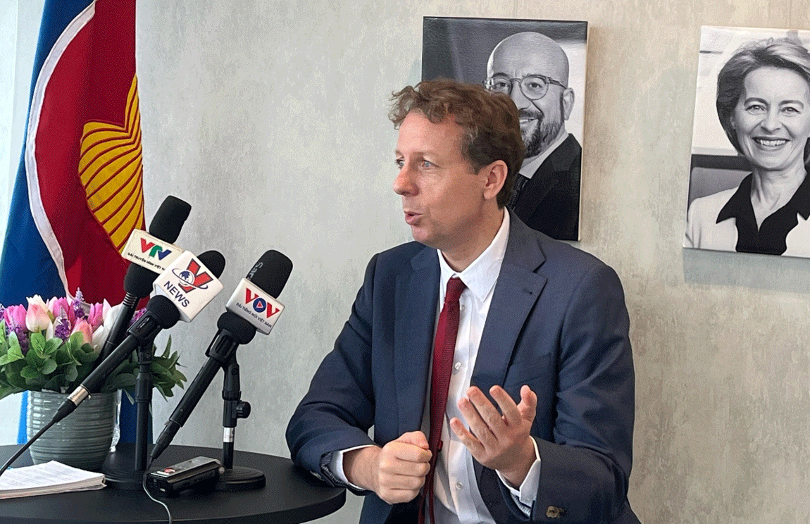 Head of the European Union (EU) Delegation to ASEAN Ambassador Igor Driesmans.
