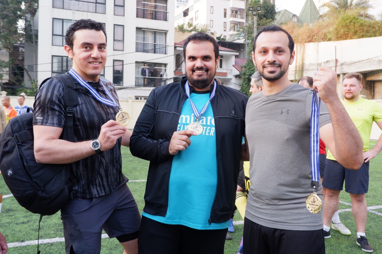 UAE Embassy in Vietnam Hosts Friendly Football Tournament
