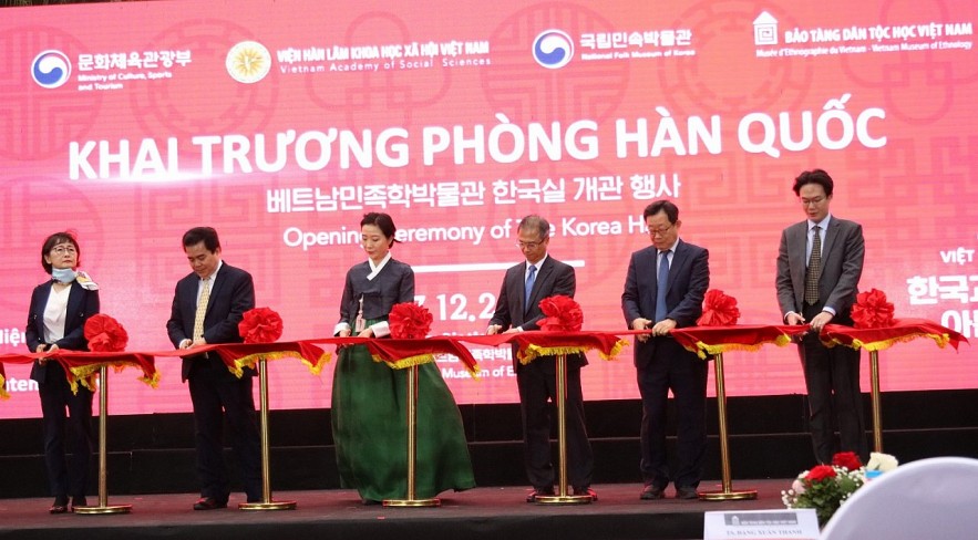 The Korean Hall in Vietnam Museum of Ethnology Established