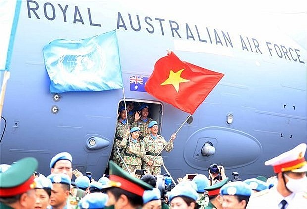 Vietnam has recorded an impressive percentage of women in UN peacekeeping operations. Photo: VNA