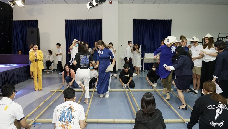 International Students Embrace Tet Spirit