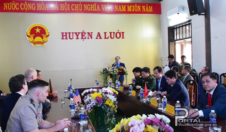 At the meeting. Source: thuathienhue.gov.vn