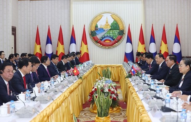 Giving Highest Priority to Reinforcement, Development of Vietnam-Laos Ties