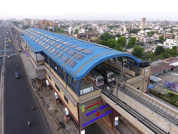 Delhi Metro's solar power plant 