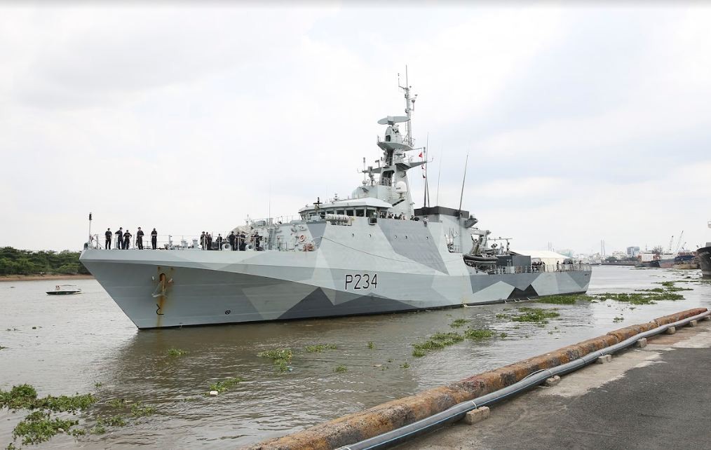 UK Royal Navy Ship Visits Ho Chi Minh City