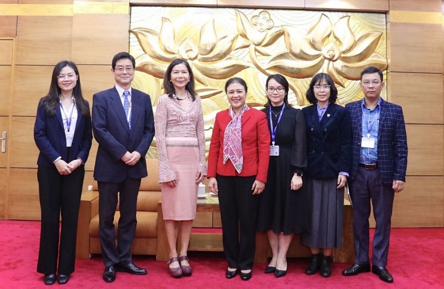 United Nations in Vietnam and VUFO Discuss to Improve Cooperation Efficiency