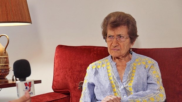 Cora Weiss has a lifetime of activism, and groundbreaking achievements, including co-drafting UN Security Council Resolution 1325, Women Peace and Security, which calls for the participation of women at all levels of government and the prevention of violent conflict. Photo: VNA