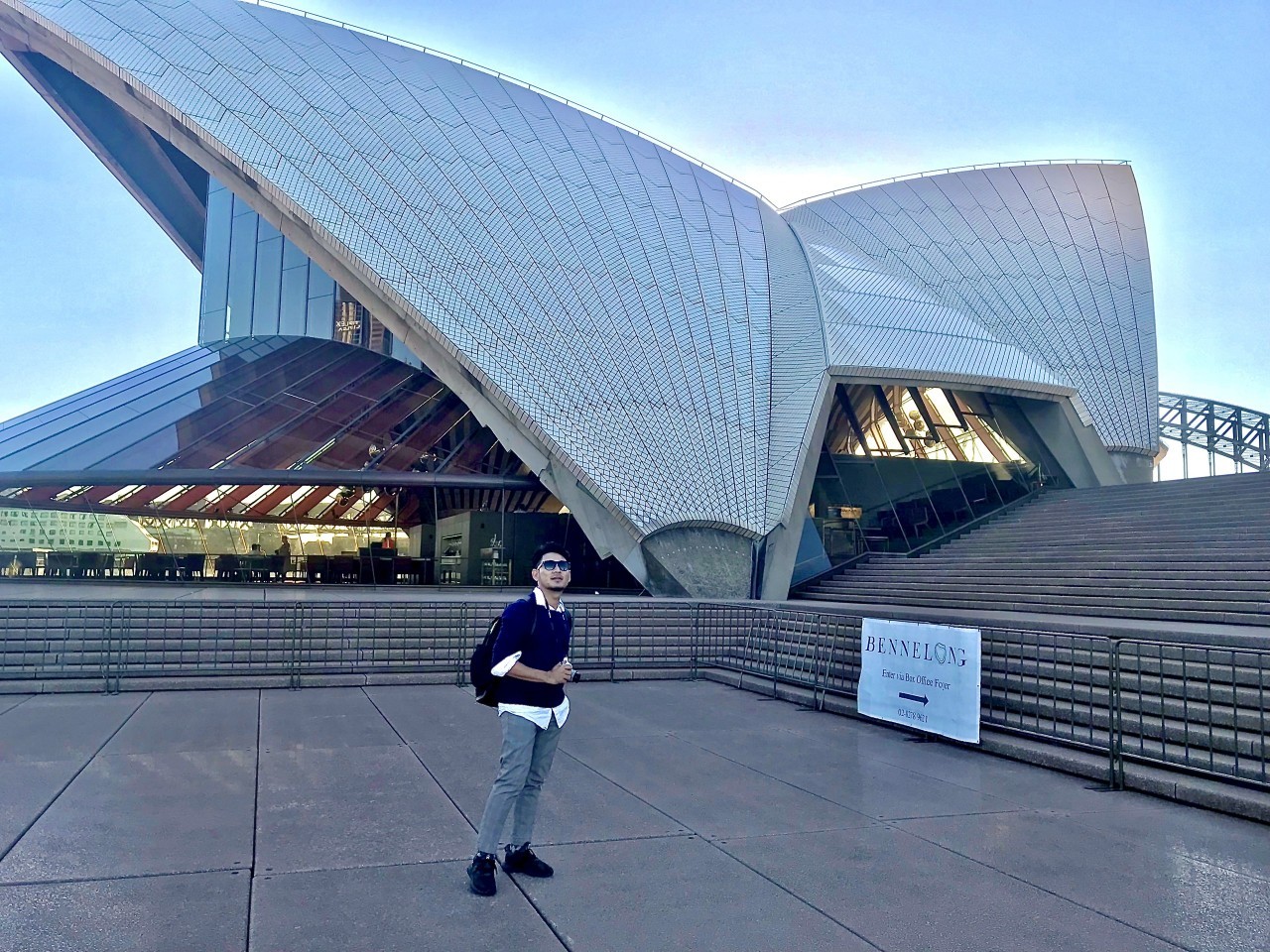 Trung came to Australia in 2019 (Photo courtesty by Tran Anh Trung).