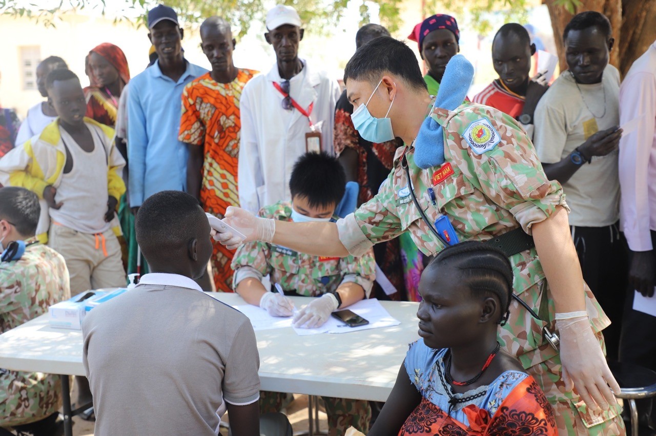 Vietnamese “blue beret” doctors mark their day in South Sudan