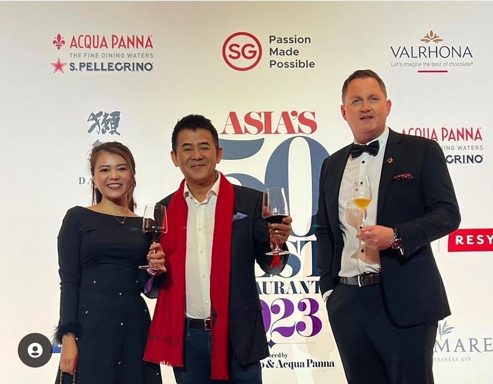 Vietnamese-American chef and owner of Anan Saigon, Peter Cuong Franklin.