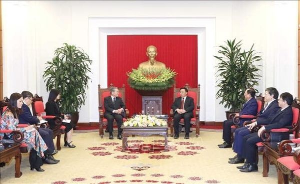 At the meeting. Photo: VNA