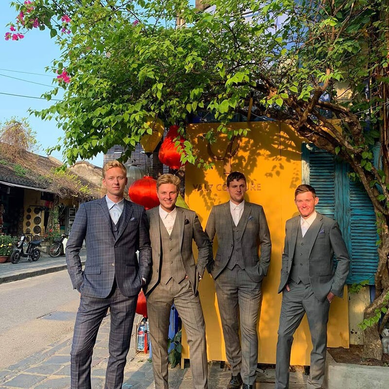 These suits were made in less than 24 hours. Photo: iTour Vietnam