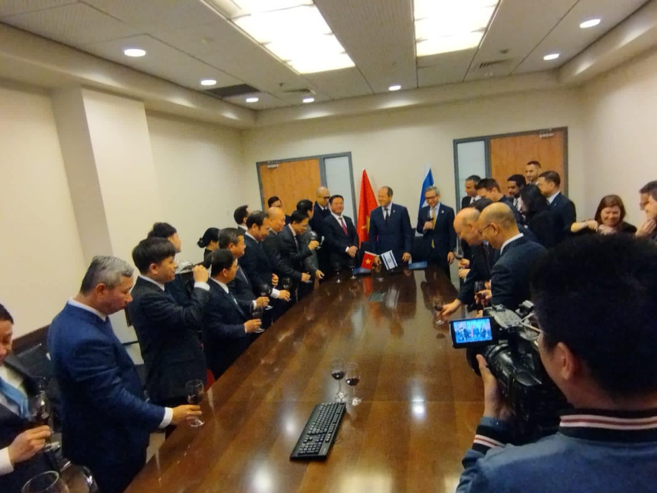 Vietnam and Israel announce the conclusion of the negotiations for their free trade agreement, which lasted for seven years with 12 rounds. Photo: Israel's Economic & Trade Mission in Vietnam