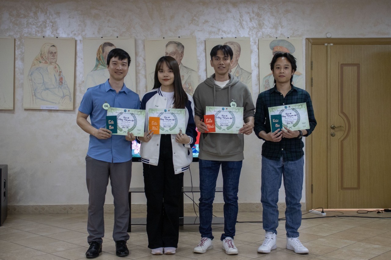Fun Vietnamese Proficiency Contest for Students in Russia