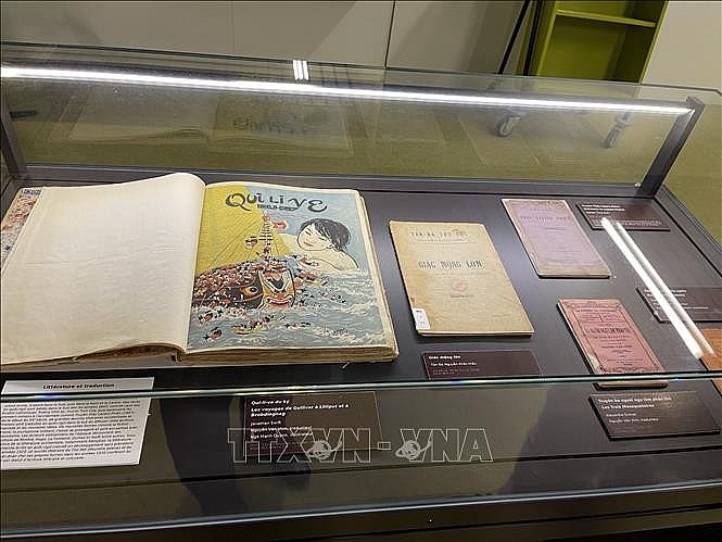 Ancient Vietnamese Writings Translated to Romanized Script, Displayed in France