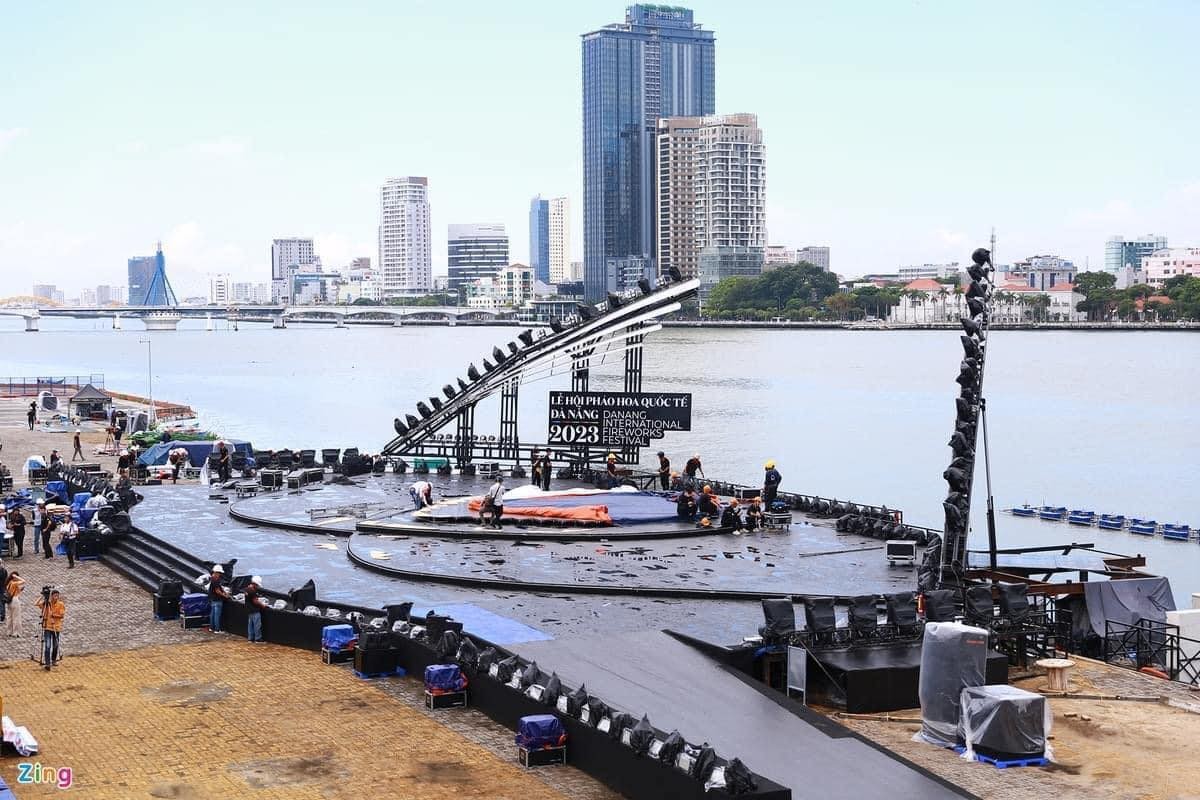 Da Nang ready for international firework festival. Source: Zing News