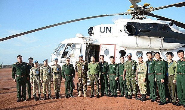 Vietnamese 'Blue Beret' Soldiers at UNISFA Mission