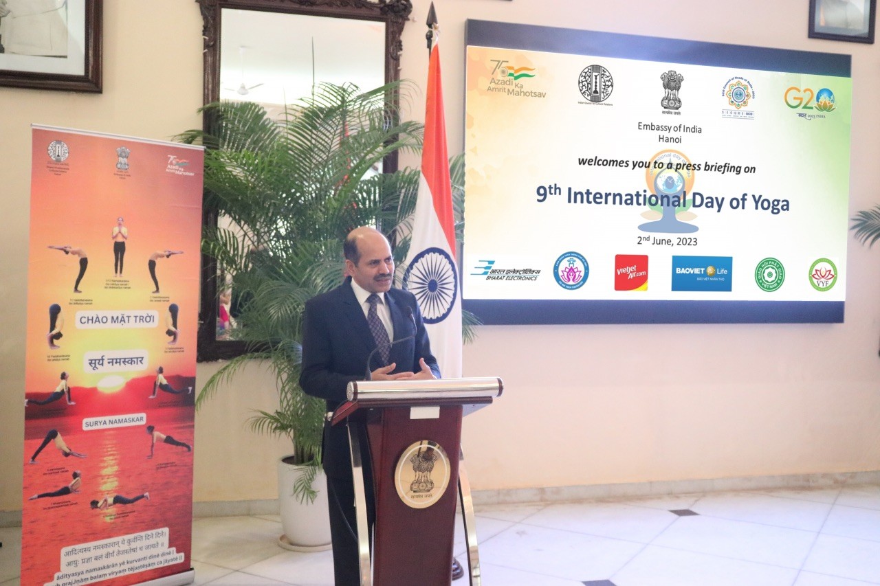 The 9th International Day of Yoga: “One world, One health”
