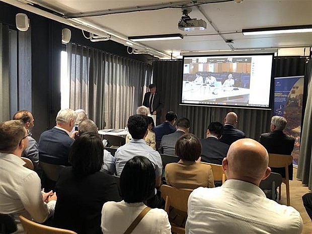 The conference held in Anvers city of Belgium on June 12 (Photo: VNA)