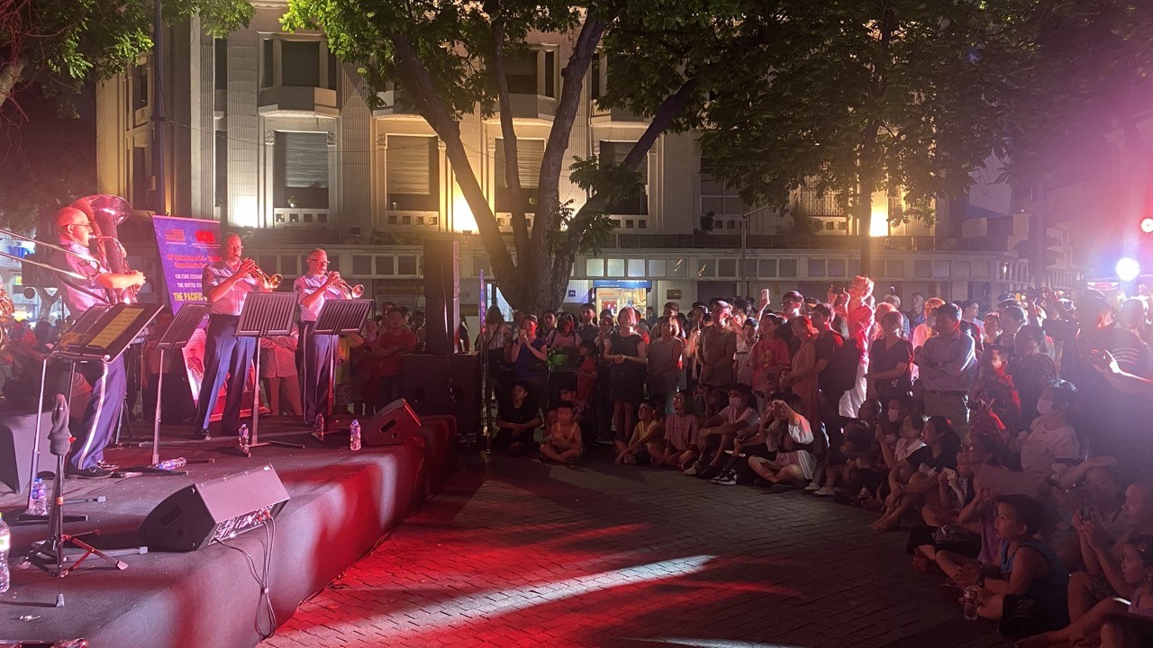 US Air Force Band's First Vietnam Showcase Successfully Concludes