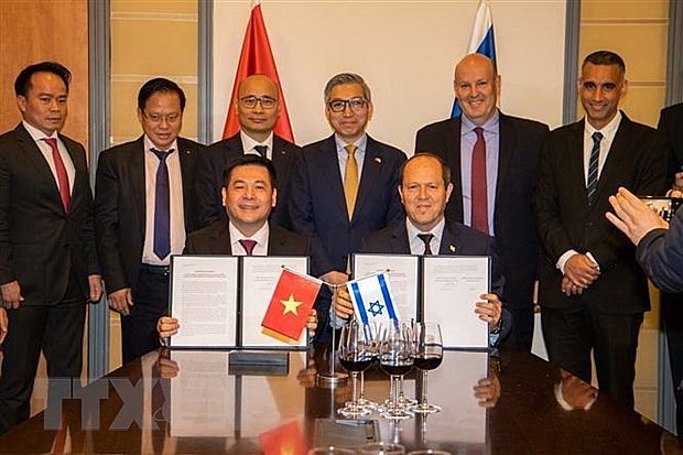 Vietnam and Israel complete negotiations on VIFTA on April 2, 2023 after seven years. (Photo: VNA)