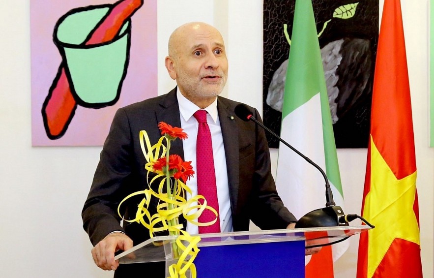 Italian Ambassador to Vietnam Antonio Alessandro. (Photo: VNA)