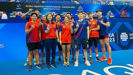 Ten Vietnamese Swimmers to compete at World Championship in Japan