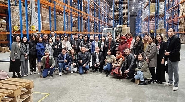 Representatives from businesses join trade promotion activities organised by Vietnamese Trade Office in the Netherlands. (Photo: MoIT)
