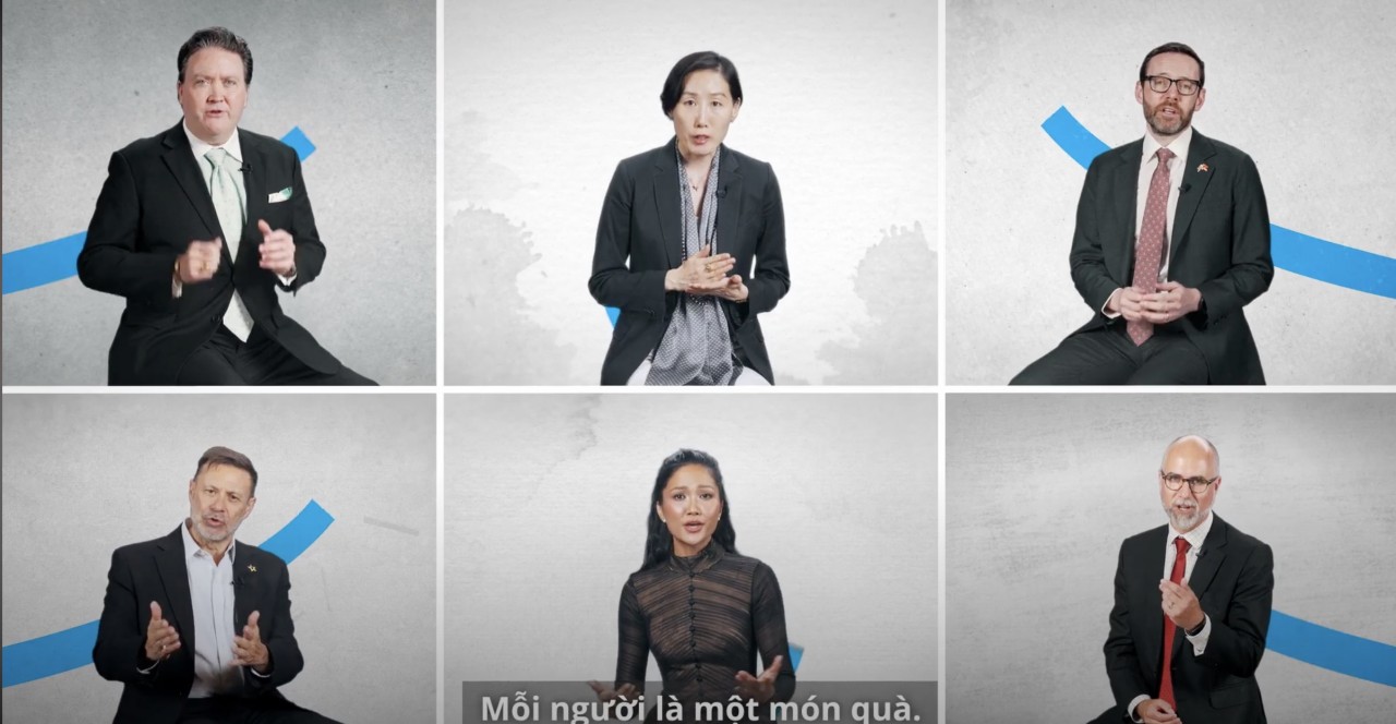 "Reach every victim of trafficking, leave no one behind"