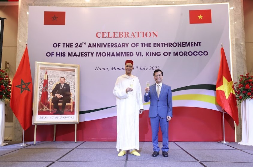 Vietnam - Morocco Diplomatic Ties Celebrated in Hanoi