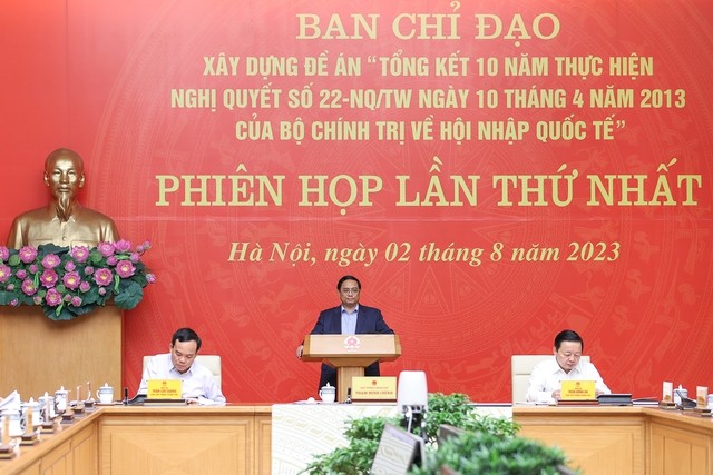 An overview of the session. Photo: VGP/Nhat Bac 