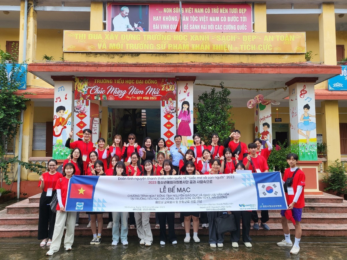 Korean Teenagers Spark Hai Duong Students Digital Passion