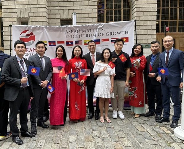 ASEAN Flag-Hoisting Ceremony Held Around The World