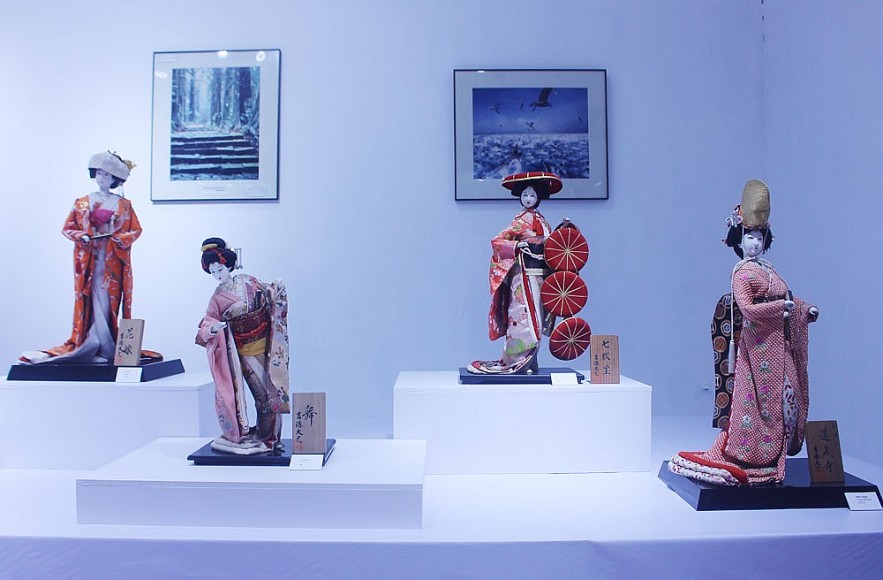 Japanese Dolls Displayed in Bac Giang province