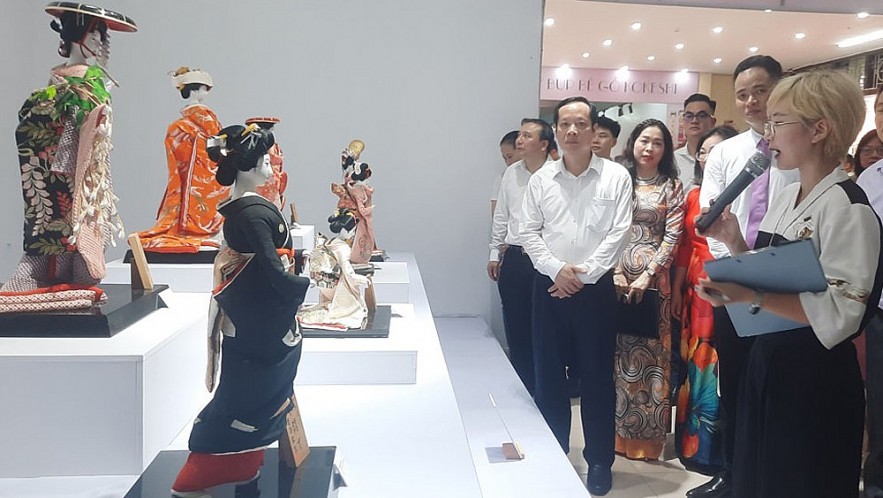 Japanese Dolls Displayed in Bac Giang province
