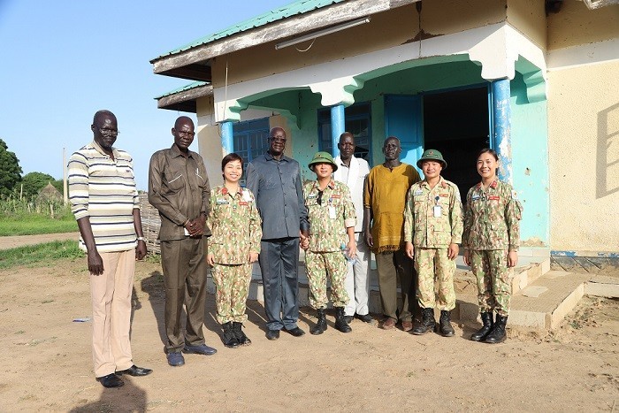 Vietnam's Engineering Unit Rotation 2 Warmly Welcomed in Abyei