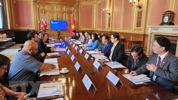 the 9th Vietnam-UK Strategic Dialogue. (Photo: VNA)