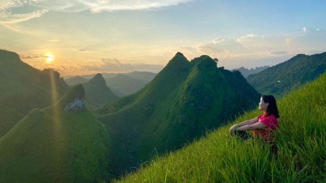 The Charming Beauty Of Vinh Quy Grass Hill