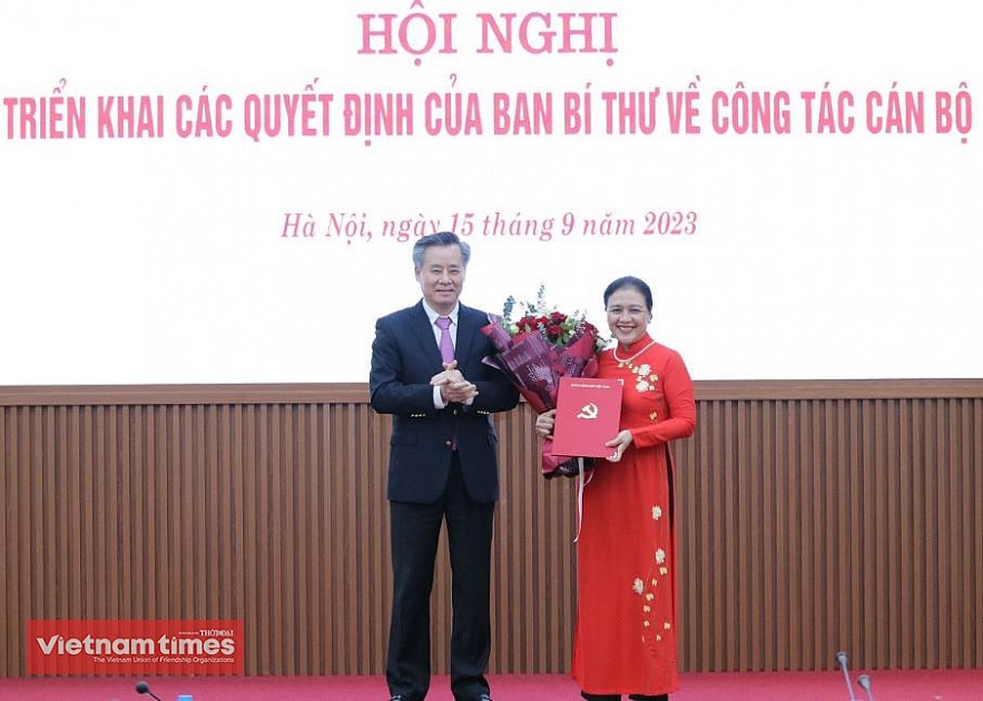 Phan Anh Son Assigned Secretary of Party Union of the Viet Nam Union of Friendship Organizations