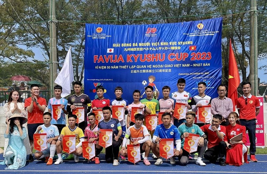 Vietnamese Football Tournament in Kyushu (Japan) Kicks Off