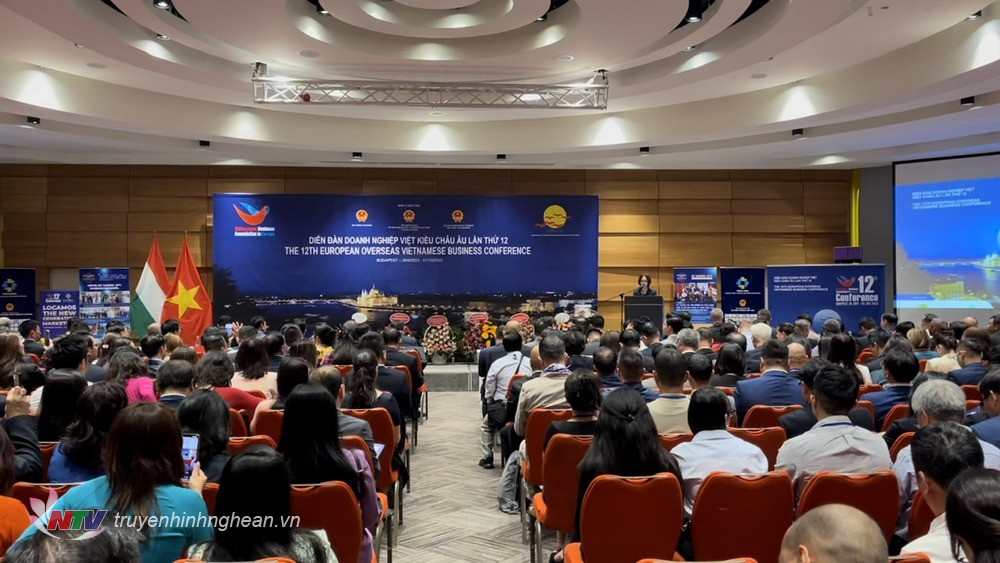 Nghe An's Delegation Attends European Overseas Vietnamese Business Forum