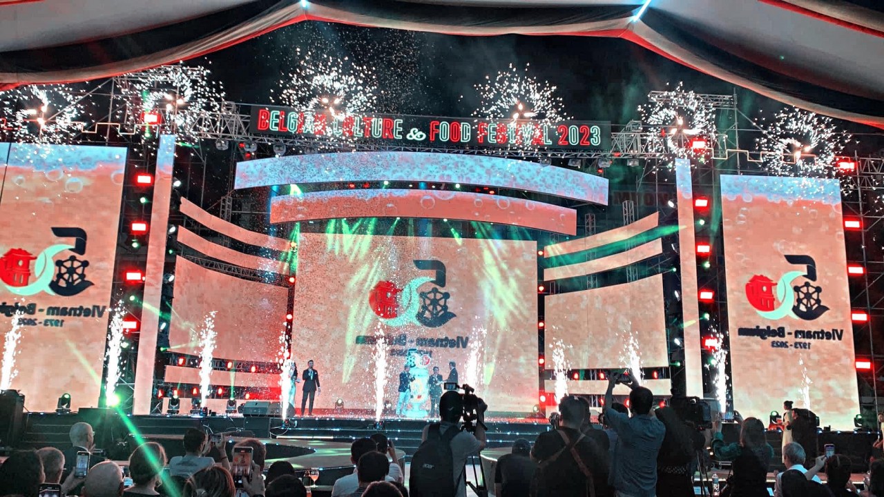  at the opening ceremony of B.Fest 2023. Photo: Ha Hung