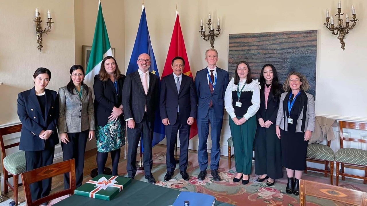 Vietnam Promotes Cooperation with Ireland, Switzerland
