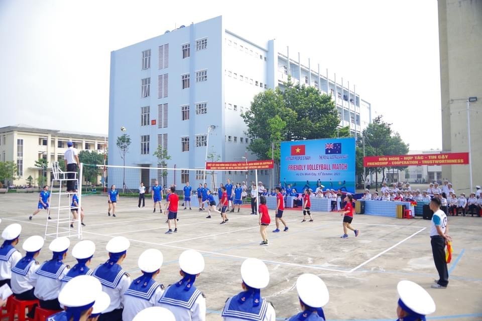 Vietnamese and Australian Navy Joined Sport Activity