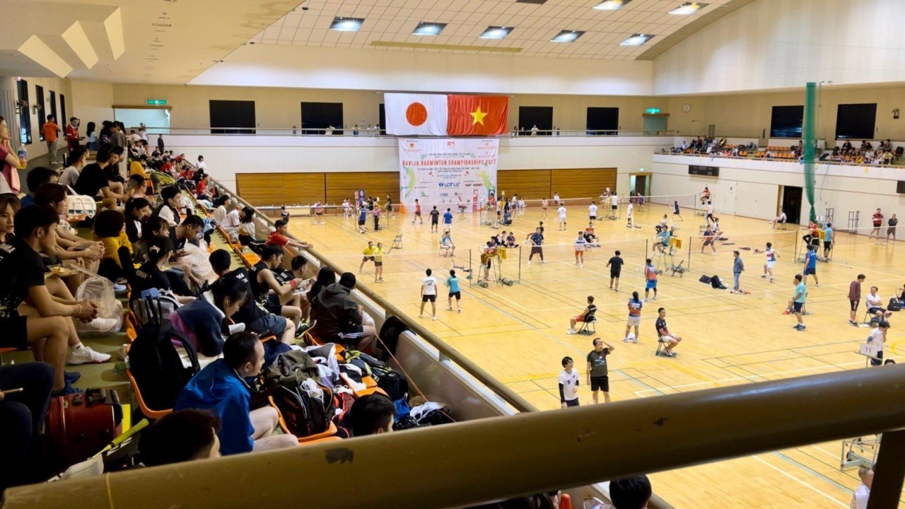 Exciting Badminton Tournament for Vietnamese in Japan