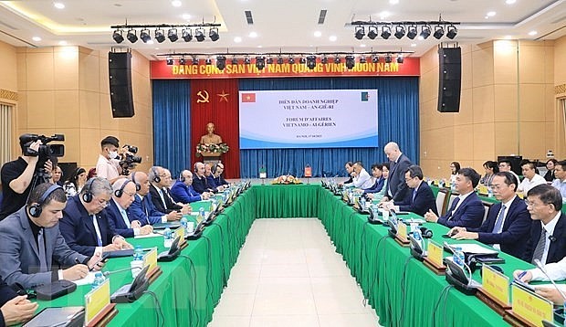 At Vietnam-Algeria Business Forum (Photo: VNA)