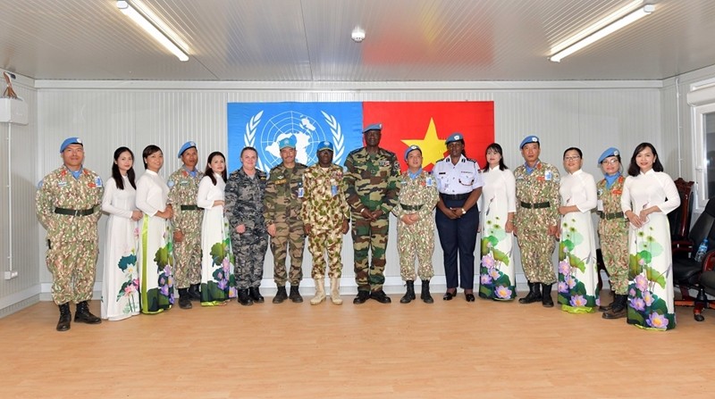 United Nations Military Advisor Visits Vietnam's Military Engineering Unit