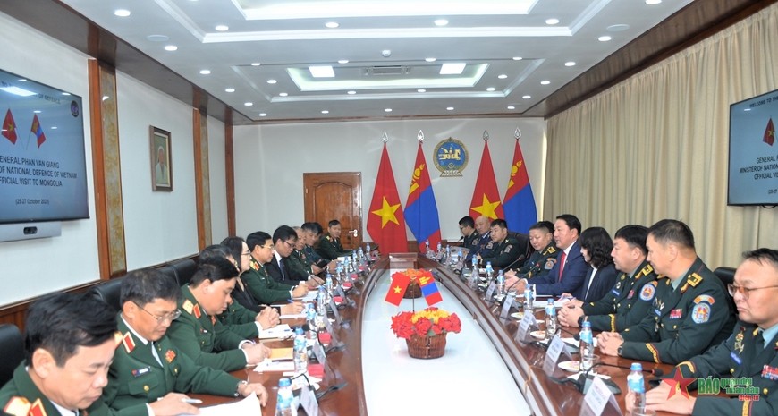 Developing Vietnam-Mongolia Defense Cooperation Increasingly Effectively And Practically