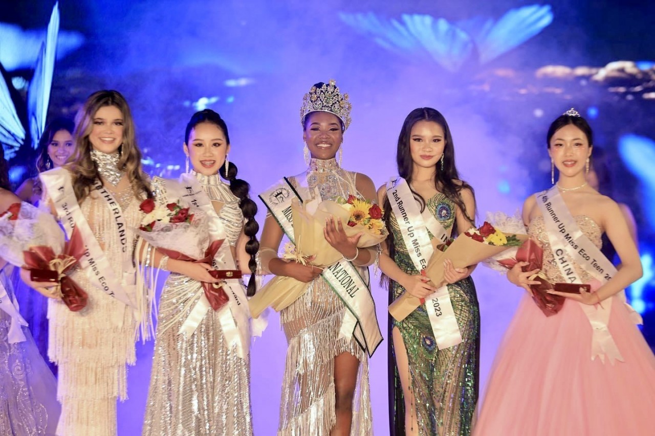 Viet Teen Crowned First Runner-up at Miss Eco Teen International 2023