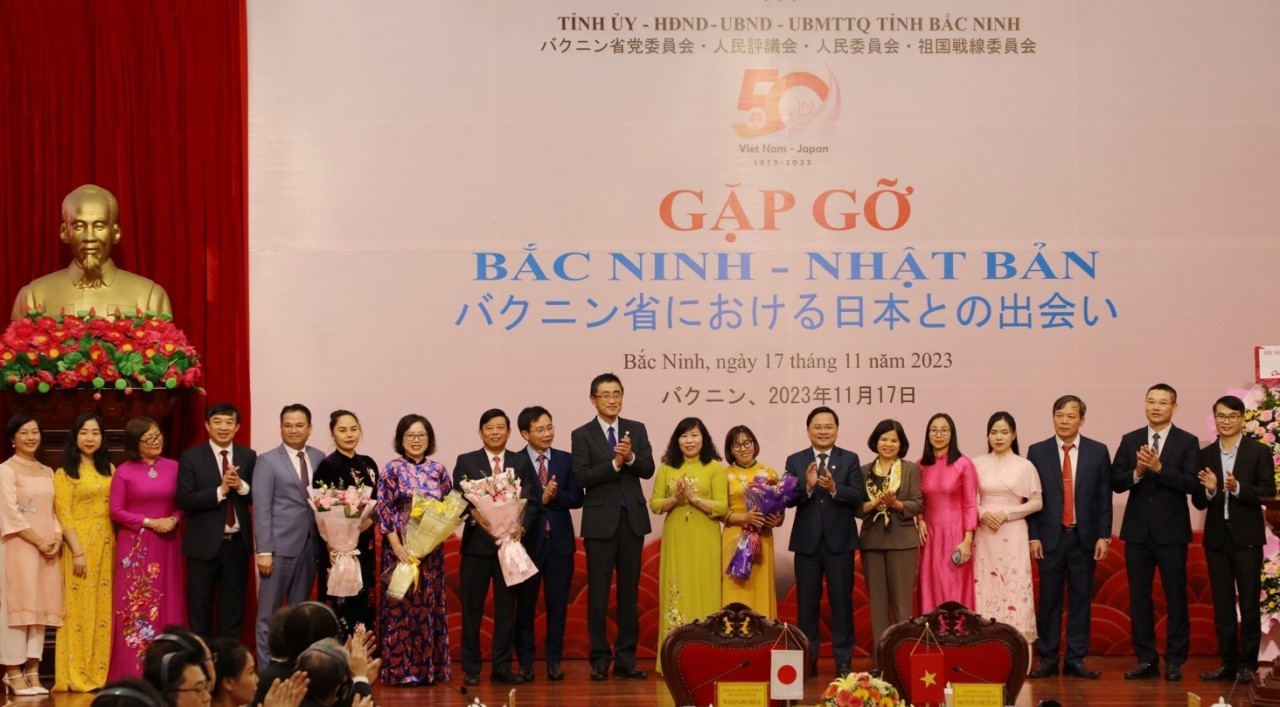 Bac Ninh's Vietnam - Japan Friendship Association Cooperates with Vietnamese Association of Kansai